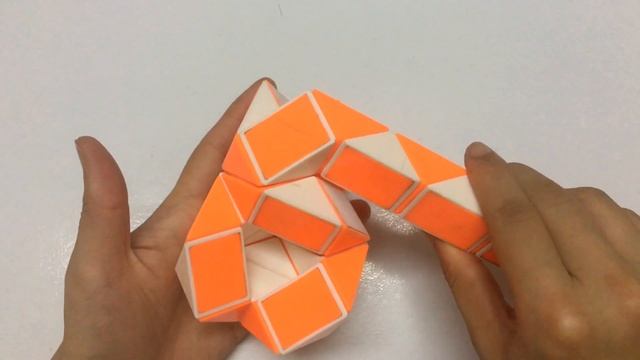 SLOW TUTORIAL - Magic Ruler or Rubik's Snake 48 - Snow-flake смотреть онлайн