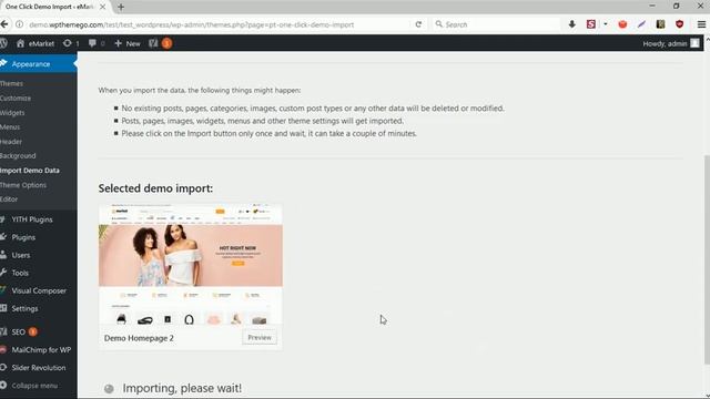 eMarket - Multi Vendor Market Place WordPress Theme | One Click Installation смотреть онлайн