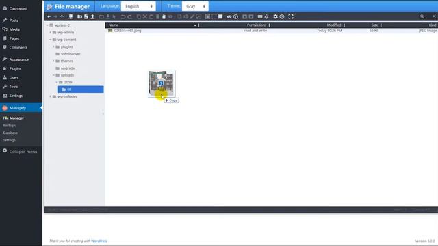 File manager, Code editor and Backup Wordpress Plugin by Managefy смотреть онлайн