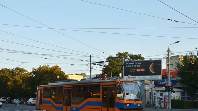 Трамвайный вагон мод. 71-407 № 387 г. Таганрог смотреть онлайн