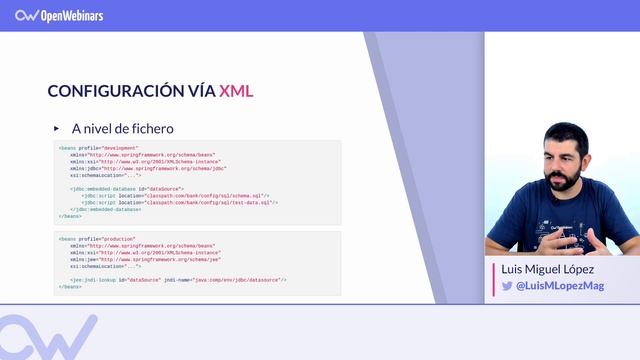 USO DE PERFILES CON SPRING смотреть онлайн