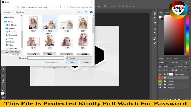 Professional Photo Frames Templates Download In PSD Files |English| |Photoshop Tutorial| смотреть онлайн