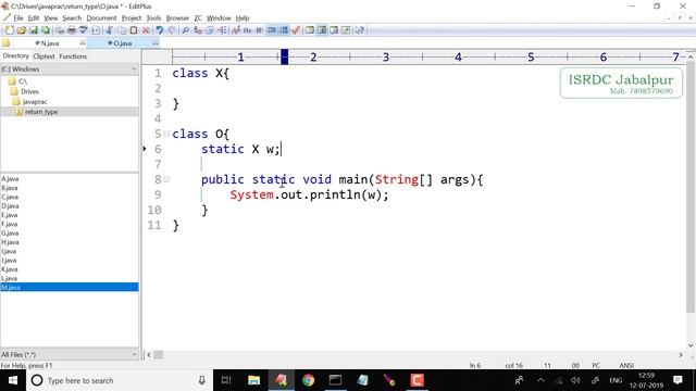 Function Return Type in Java ~ Lecture - 15 смотреть онлайн