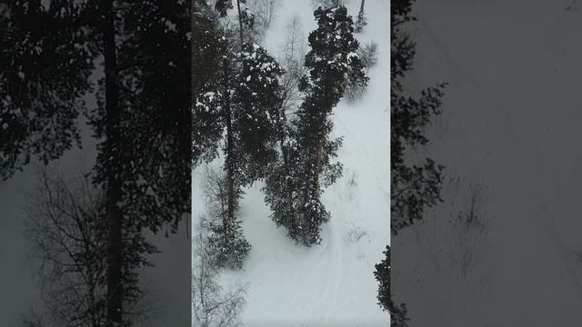 Зимняя сказка , локация ! Самый маленький квадроциклист на снегоходе смотреть онлайн