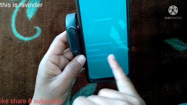 M6 smart band ko phone se kaise connect kare ! Fitpro watch connect to phone !! смотреть онлайн