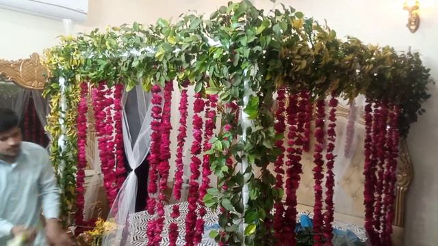 Room decoration for special red rose and fresh flower/wedding room decoration смотреть онлайн