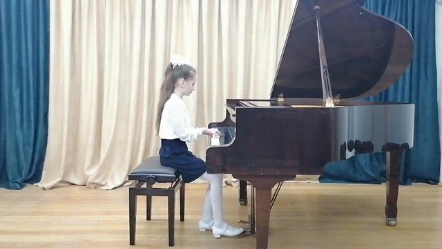 Чубенко Таисия, 9 лет Г. Пахульский,, Прелюдия,,Соч.8 №1. Б. Фреде ,,Танец Эльфов,, смотреть онлайн