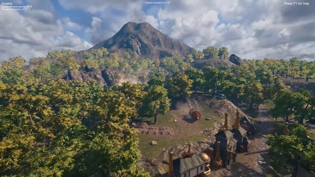 VOLCANIC ERUPTION! NEW Steampunk Survival Game (Volcanoids Gameplay) смотреть онлайн