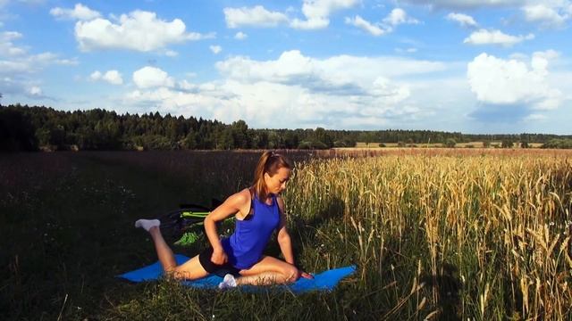 СТРЕТЧИНГ | DYNAMIC STRETCHING.Растяжка в движении - занятие. смотреть онлайн