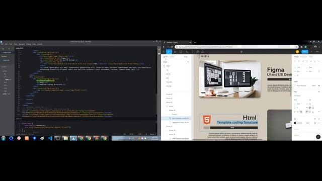 HTML 5 CSS 3 Bootstrap 4 Figma and Adobe Brackets смотреть онлайн