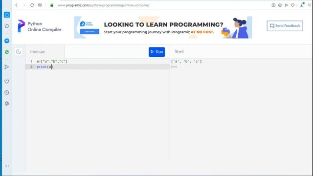 List in python - Tamil смотреть онлайн