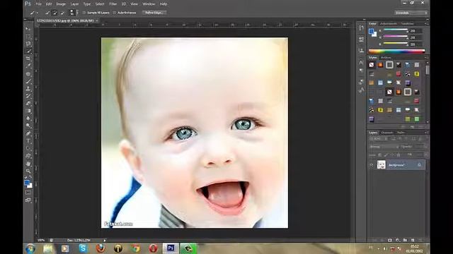 الدرس 2 تغيير لون العينين Photoshop 2013 смотреть онлайн