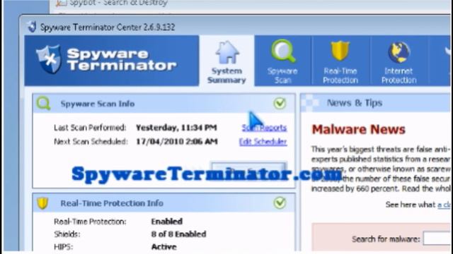 Malwarebytes Vs SuperAntiSpyware Vs SpywareTerminator Vs Spybot Free AntiSpyware Features