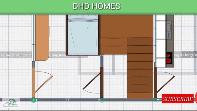 10 x 40 house design with car parking || single corner house || DHD homes смотреть онлайн