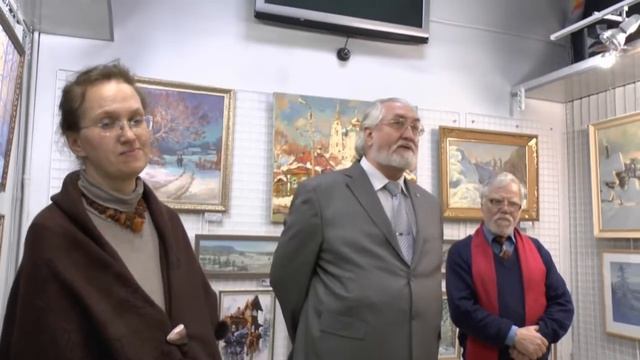 2014.12.19. Галерея "Арбат". Выставка "Рождественская сказка" смотреть онлайн
