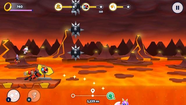 Sonic Runners Adventure Episode #03 [Android] 100% Playthrough - Lava Mountain смотреть онлайн