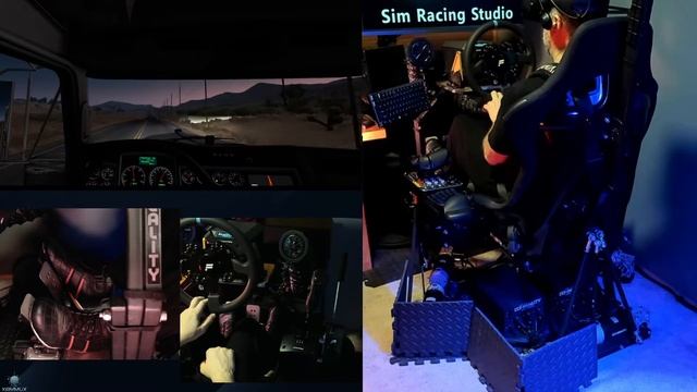 American Truck Simulator / Sim Racing Studio Tuning / DOF Reality P6 Motion Platform смотреть онлайн