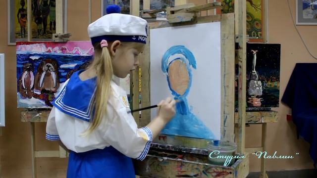 4. Мастер-класс по рисованию "Портрет моряка" смотреть онлайн