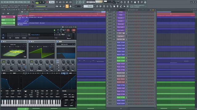 The Weekend - I Feel It Coming feat. Daft Punk (FL Studio Remake) смотреть онлайн
