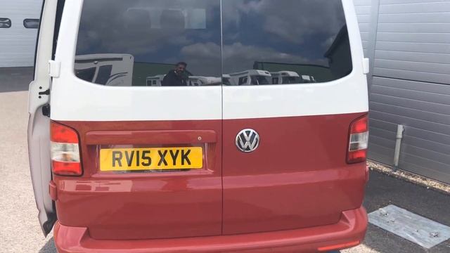2015 Volkswagen Transporter Camper | Cherry Red X Candy White