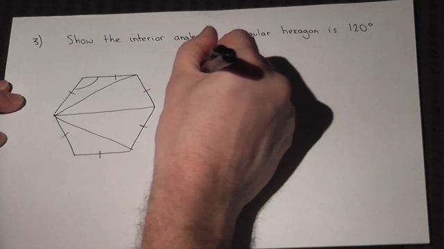 Finding the size of the interior angle of a hexagon easily смотреть онлайн