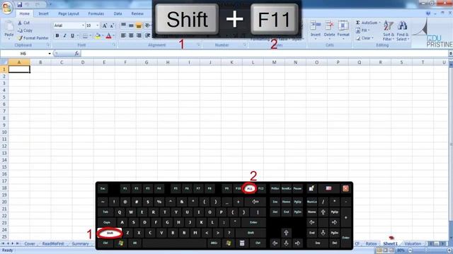 How To Insert New Sheet in Excel - Basics and Shortcuts for Excel смотреть онлайн
