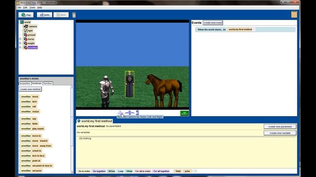 Alice Tutorial 2.4 Lesson 2.2 - Basic Camera Controls смотреть онлайн