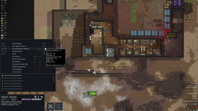 Rimworld Ep 52 - Christmas Special - Cleaning the blood for a wedding смотреть онлайн