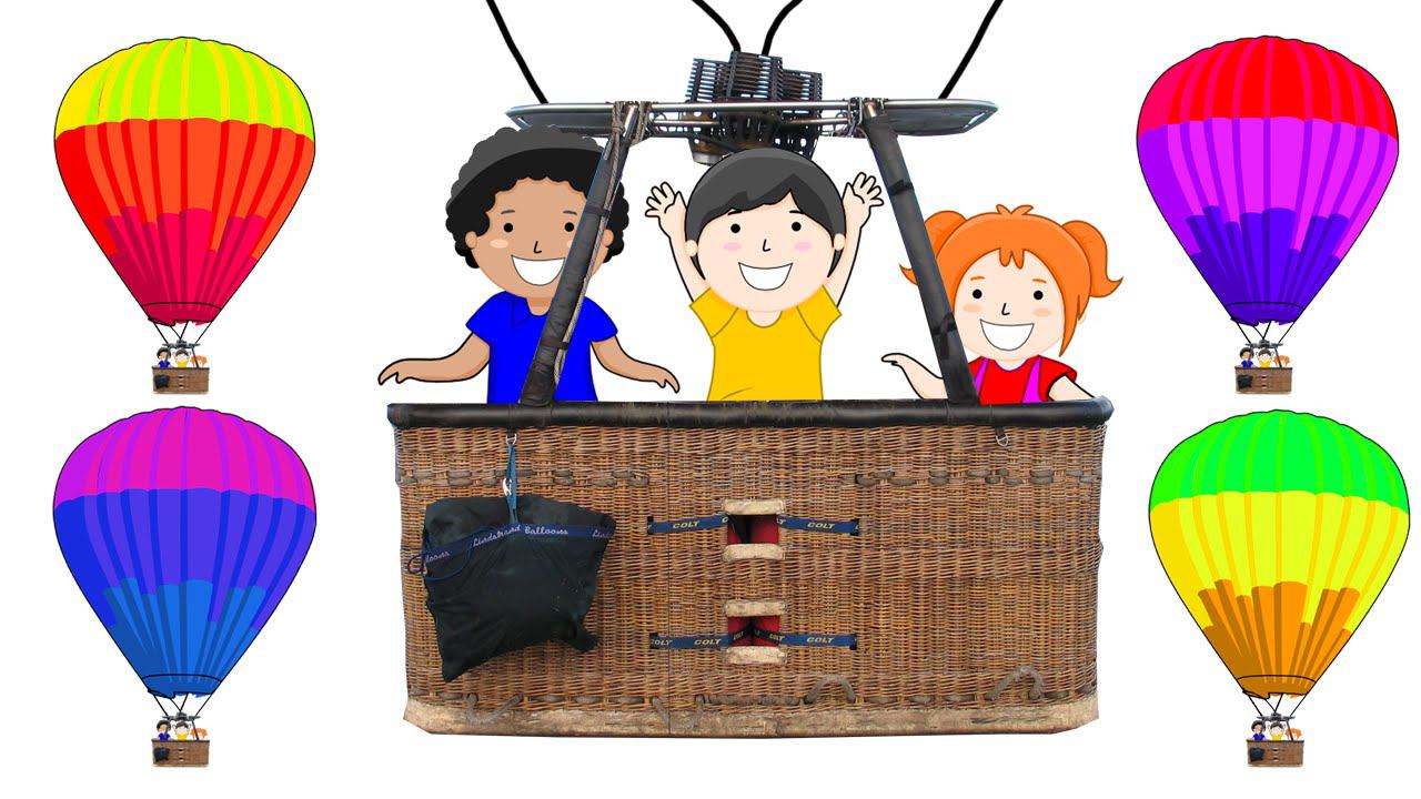 Транспорт. Мультик пазл для малышей. Воздушный шар. смотреть онлайн