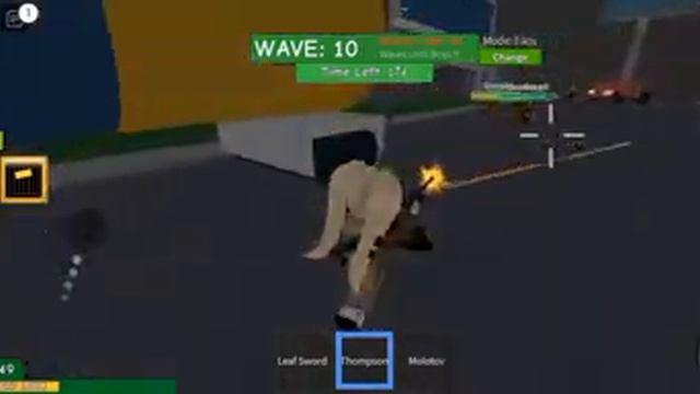 ПЫТАЮСЬ ВЫЖИТЬ И СПАСТИСЬ ОТ ЗОМБИ! Roblox: Zombie Attack смотреть онлайн