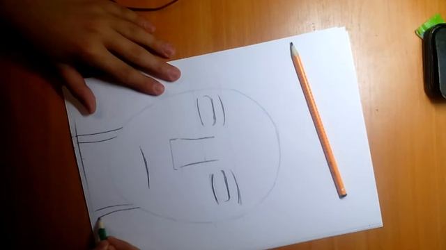 Парень рисует лицо человека смотреть онлайн