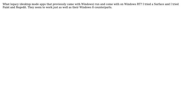 Which legacy Windows apps run on Windows RT? (2 Solutions!!) смотреть онлайн