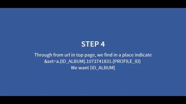 How to get all photos a album from facebook [Url - Graph - JSON] смотреть онлайн