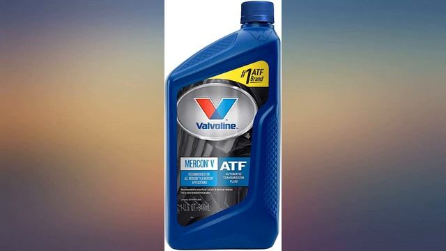 Valvoline Mercon V ATF Conventional Automatic Transmission Fluid 1 QT Case of 6 review