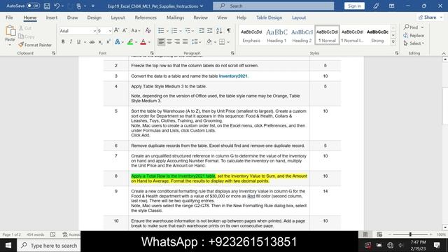 Exp19_Excel_Ch04_ML1_Pet_Supplies | Excel Chapter 4 Mid-Level 1 - Pet Supplies_Mylab_Excel_Ch04 смотреть онлайн