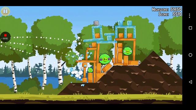 Android - Angry Birds Free With Magic смотреть онлайн