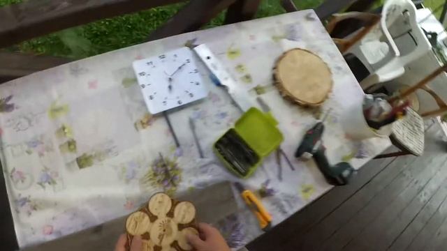 Настенные часы-сувенир своими руками! смотреть онлайн