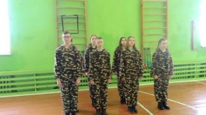 Строевые упражнения МБОУ Целинная СОШ №1