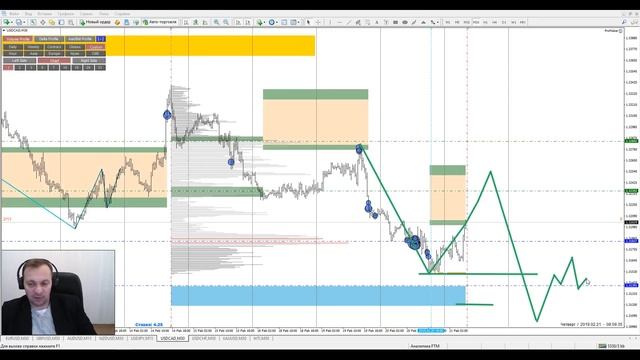 Аналитический обзор рынка форекс от Евгения Каташева на сегодня 21.02.2019. смотреть онлайн