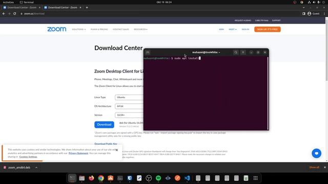 Cara Download dan Install Zoom di OS Linux Ubuntu 22.04 смотреть онлайн