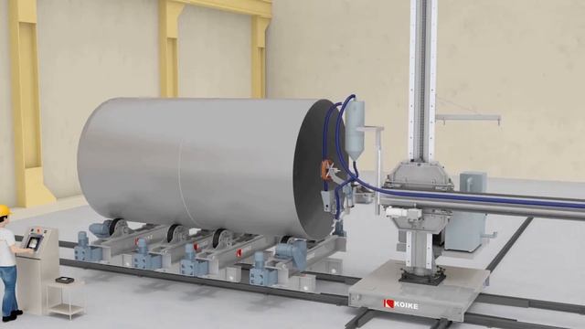 Universal Controller Fit Up Turning Rolls смотреть онлайн