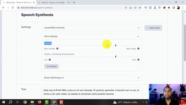 Cómo CLONAR MI VOZ con inteligencia artificial - Eleven Labs Tutorial para clonar voces en español смотреть онлайн