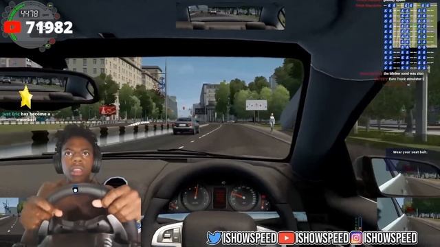 iShowSpeed's First Time DRIVING.. смотреть онлайн