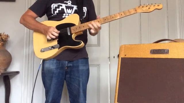 1952 Fender Telecaster, 1953 tweed deluxe смотреть онлайн