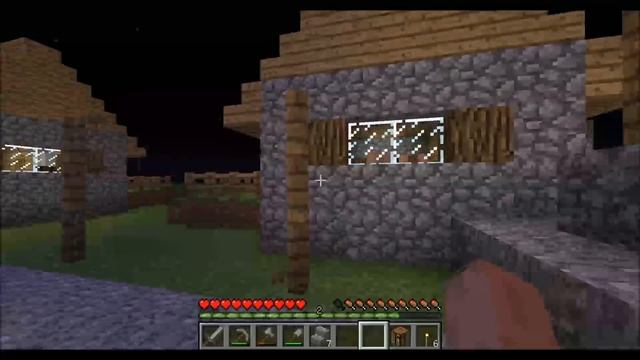 minecraft выживание в супер плоском мире. Часть 1 ДЕРЕВНЯ!!!!!!!!!!!! смотреть онлайн