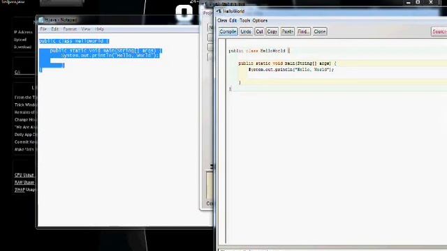 How 2 Run Javac in CMD Compile Run Java Programming config смотреть онлайн