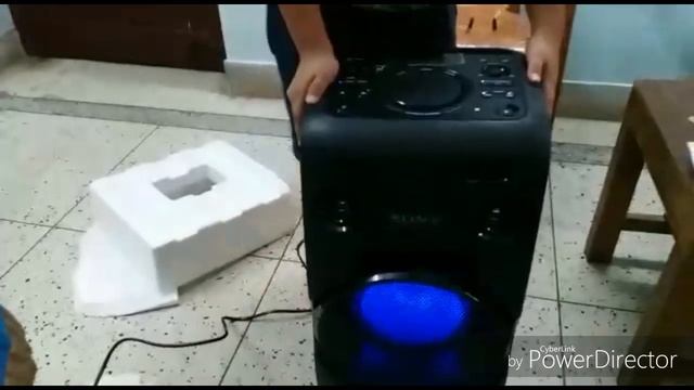 Unboxing of Sony MHC-V11 and sound test смотреть онлайн