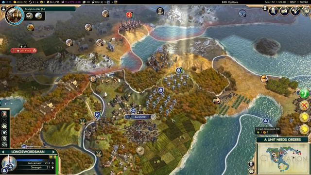 Civilization 5 Gameplay [Civ 5 Mods] Brave New World | America USA Strategy | Part 10 смотреть онлайн