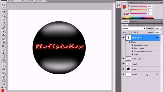 Tutorial De como Crear Tu Propio Logo Con Adobe PhotoShop CS5 смотреть онлайн