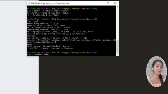 #git | How to merge code and resolve conflict with git command смотреть онлайн